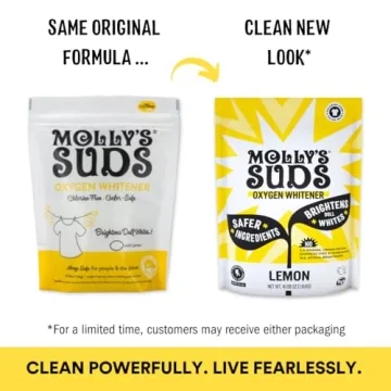 Molly's Suds Oxygen Whitener - Powerful, Chlorine-Free Laundry Solution