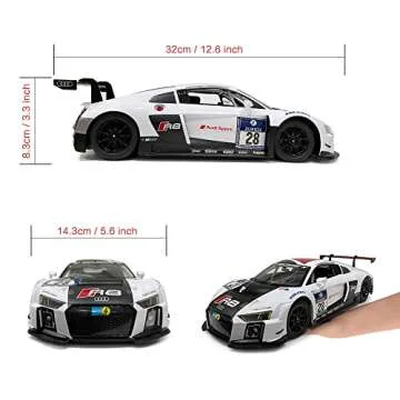 RASTAR Audi RC Car - 1/14 Scale Performance Model