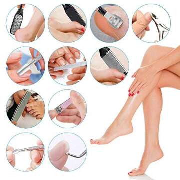 Professional Pedicure Kit for Home Foot Care