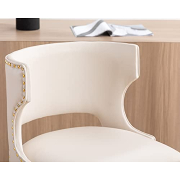 CIMOTA Adjustable Height Swivel Bar Stools Set of 2