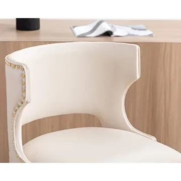 CIMOTA Adjustable Height Swivel Bar Stools Set of 2