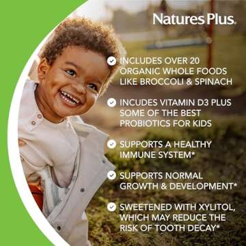 Nature's Plus Animal Parade Gold Children’s Multivitamin Chewables