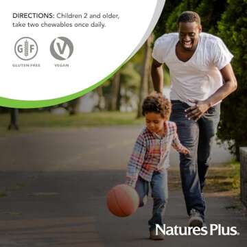 Nature's Plus Animal Parade Gold Children’s Multivitamin Chewables