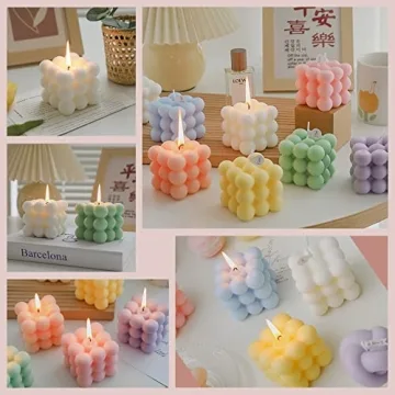 Aokala Scented Bubble Candle - Aesthetic Aromatherapy Gift