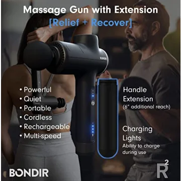 BONDIR R2 Massage Gun - Powerful Deep Tissue Relief
