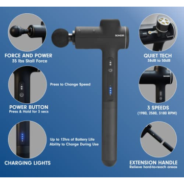 BONDIR R2 Massage Gun - Powerful Deep Tissue Relief