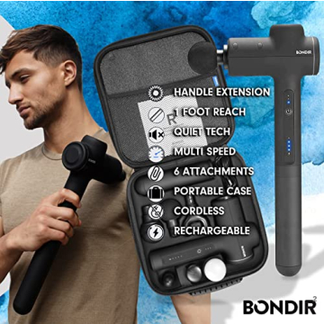 BONDIR R2 Massage Gun - Powerful Deep Tissue Relief