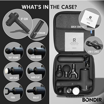 BONDIR R2 Massage Gun - Powerful Deep Tissue Relief