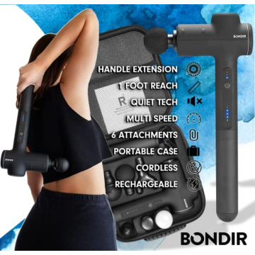 BONDIR R2 Massage Gun - Powerful Deep Tissue Relief