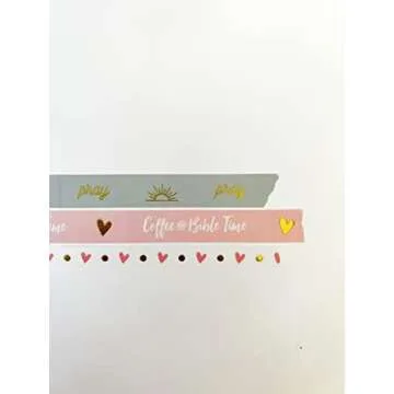 Religious Washi Tape Set for Crafting and Scrapbooking