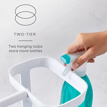 YouCopia Under Sink Cleaning Caddy, 2-Tier Organizer