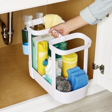 YouCopia Under Sink Cleaning Caddy, 2-Tier Organizer