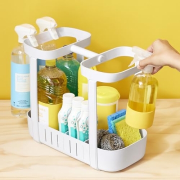 YouCopia Under Sink Cleaning Caddy, 2-Tier Organizer
