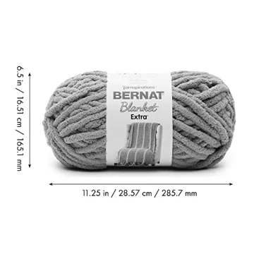 Bernat Blanket Extra Chunky Chenille Yarn for Soft Creations
