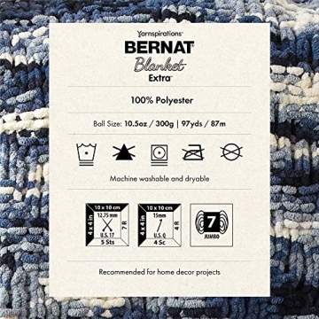 Bernat Blanket Extra Chunky Chenille Yarn for Soft Creations