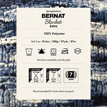 Bernat Blanket Extra Chunky Chenille Yarn for Soft Creations