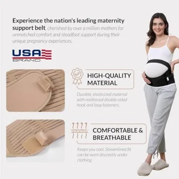 NeoTech Care Pregnancy Support Belly Band for Comfort & Relief