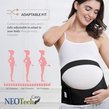 NeoTech Care Pregnancy Support Belly Band for Comfort & Relief