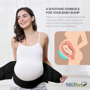 NeoTech Care Pregnancy Support Belly Band for Comfort & Relief