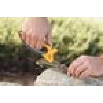 Smith's 50185 Jiffy-Pro Handheld Sharpener - 2-Stage Sharpening - Large Scissors & Shear Sharpening ...
