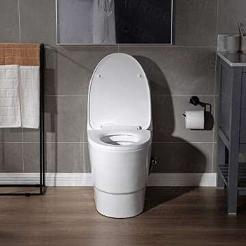 WOODBRIDGE One Piece Toilet with Soft Closing Seat