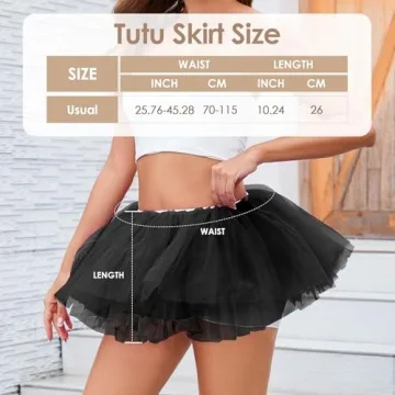 Gorgeous Women 5 Layers Tutu Fluffy Dance Ballet Bubble Skirt for Every Occasion