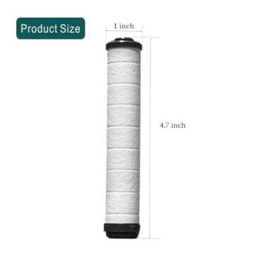 Shower Filter for Handheld Shower Head, Set of 8 Multi-Storey Replacement Filters for Hard Water Rem...