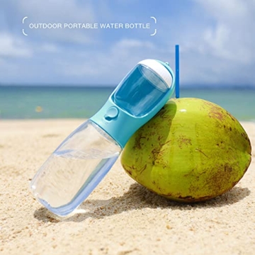 Dog Water Bottle with Food Container - AVELORA