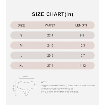 DEANGELMON Women's High Waisted Seamless Underwear Pack