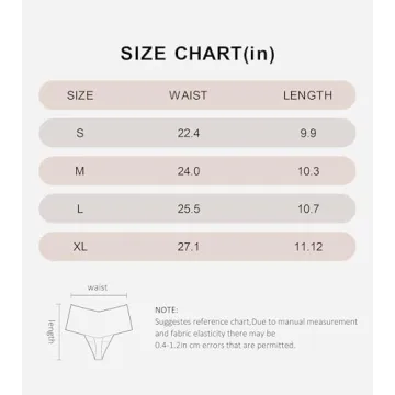 DEANGELMON Women's High Waisted Seamless Underwear Pack
