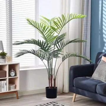 Lifelike 3FT Romantic Season Artificial Palm Tree