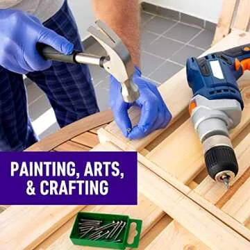 Dre Health Synthetic Nitrile Disposable Gloves 100 Pack