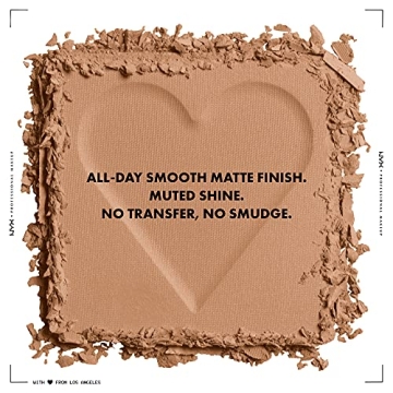 NYX Can't Stop Won't Stop Mattifying Pressed Powder - Caramel