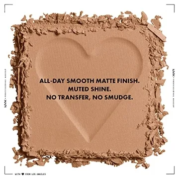 NYX Can't Stop Won't Stop Mattifying Pressed Powder - Caramel