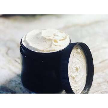 Oslove Organics Tamanu Butter 8 oz Natural Moisturizer for Skin and Hair | Great for keeping whipped body butters soft and fluffy, lotions, salves and cremes