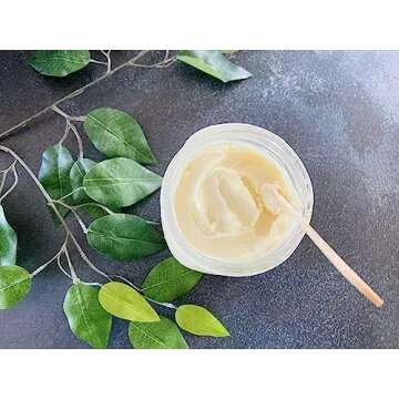 Oslove Organics Tamanu Butter 8 oz Natural Moisturizer for Skin and Hair | Great for keeping whipped body butters soft and fluffy, lotions, salves and cremes