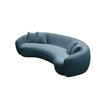 Luxury Modern Cloud Curved Sofa for Comfy Living Rooms