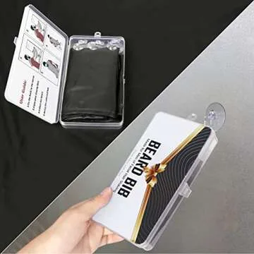 Beard Bib Apron for Men: Cleanup Made Easy