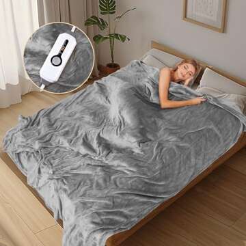 Cozy LaffyLo Electric Heated Blanket for All Winters