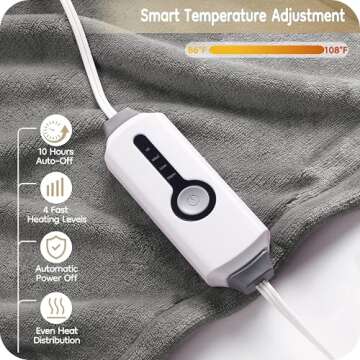 Cozy LaffyLo Electric Heated Blanket for All Winters