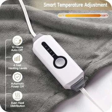 Cozy LaffyLo Electric Heated Blanket for All Winters