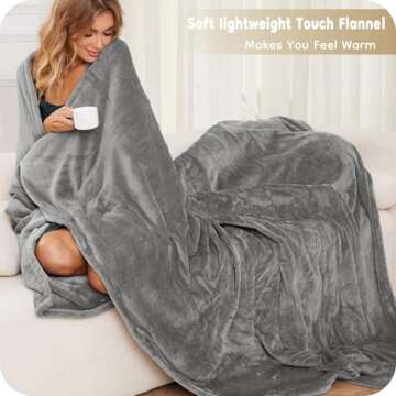 Cozy LaffyLo Electric Heated Blanket for All Winters