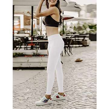 HIOINIEIY Ladies Booty Scrunch Yoga Leggings with Pocket