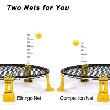 Blinngo Blinngoball Roundnet Set with Lights & 3 Balls