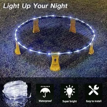 Blinngo Blinngoball Roundnet Set with Lights & 3 Balls