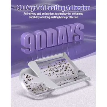 8 ZEVO-Compatible Insect Trap Refill Cartridges - Safe & Effective