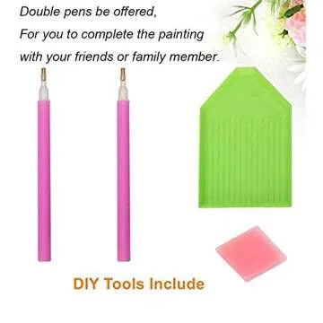 Full Drill 5D Diamond Painting Polar Aurora Night Sky Kit