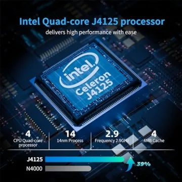 HIGOLE Mini PC with 10.1 Touch Screen and Windows 11