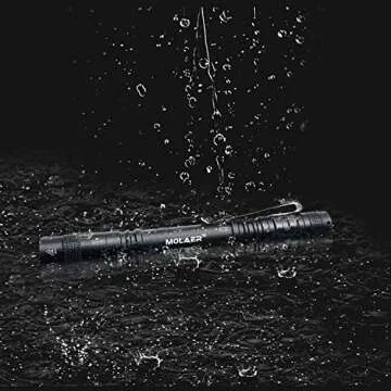 MOLAER UV Black Light Flashlight 2-Pack - Detect & Inspect