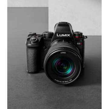 Panasonic LUMIX S5II Hybrid 24.2MP FF Mirrorless Camera with 20-60mm Lens (Renewed)